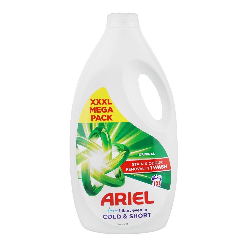 Ariel Original Liquid Cold & Short, XXXL Mega Pack, 3131ml