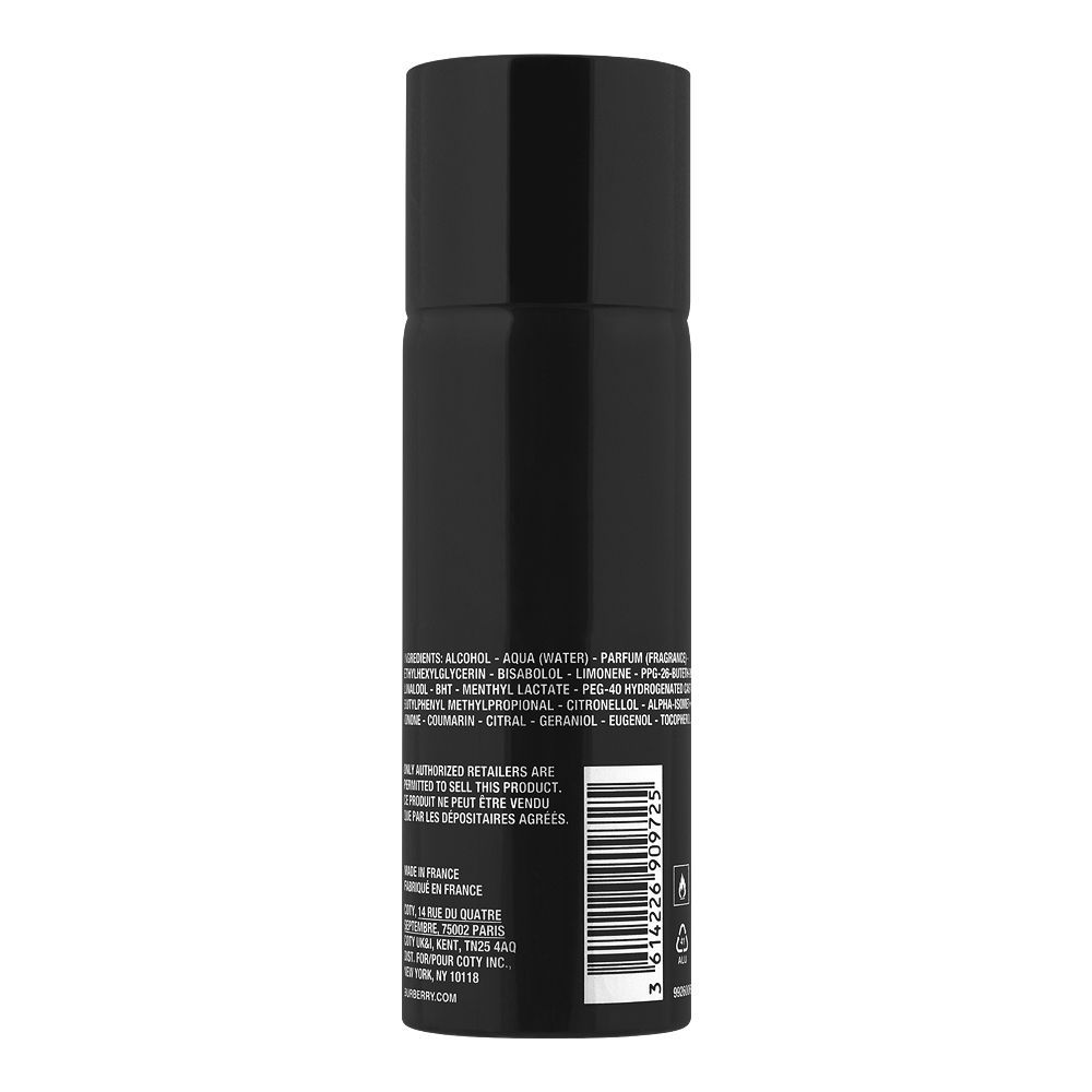 mr burberry deodorant spray