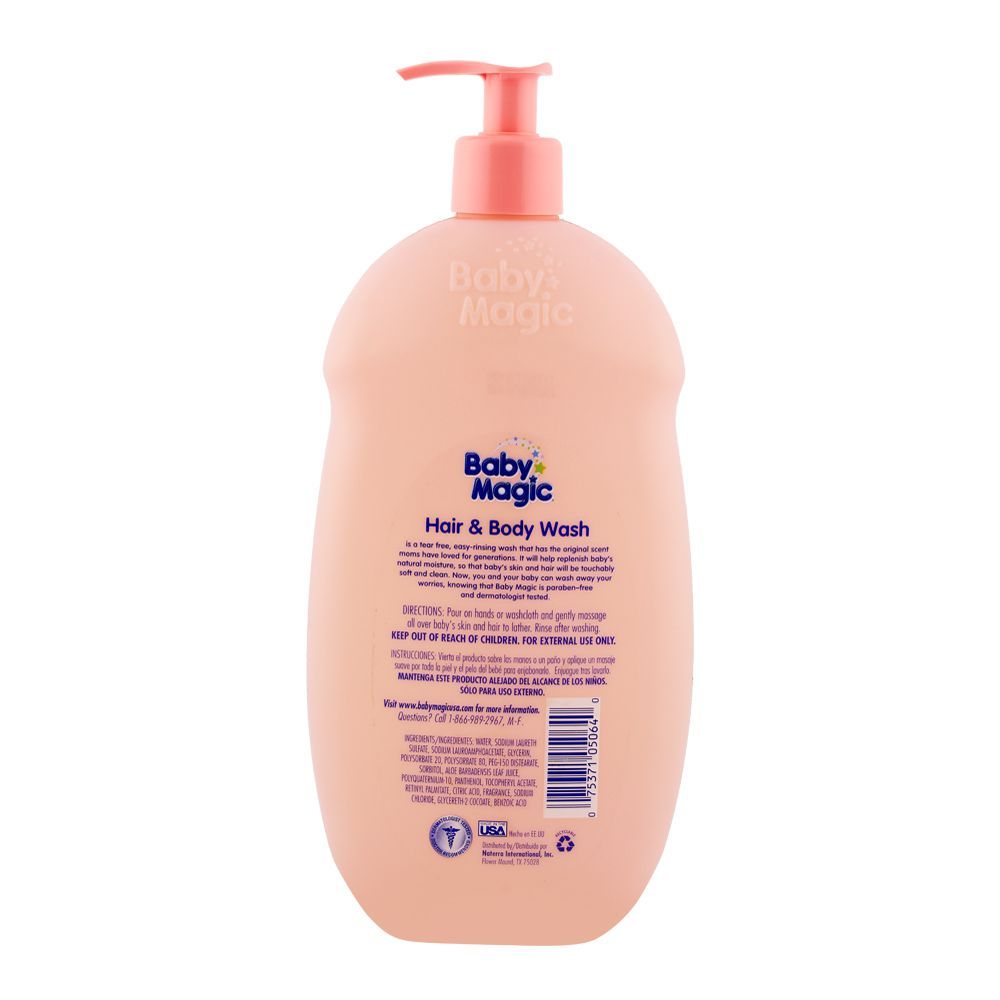 Purchase Baby Magic Original Hair Body Wash 887ml Online at Best