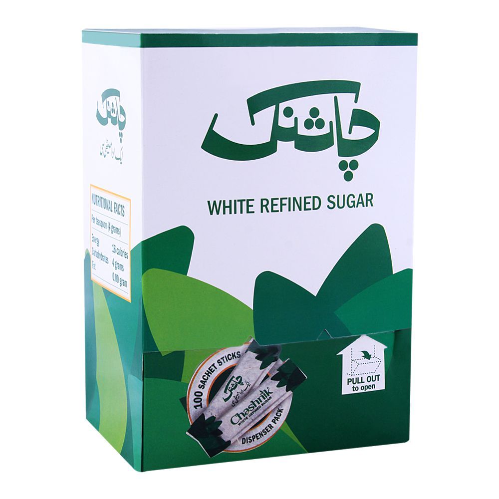 Sugarie Chashnik White Refined Sugar 100-Pack