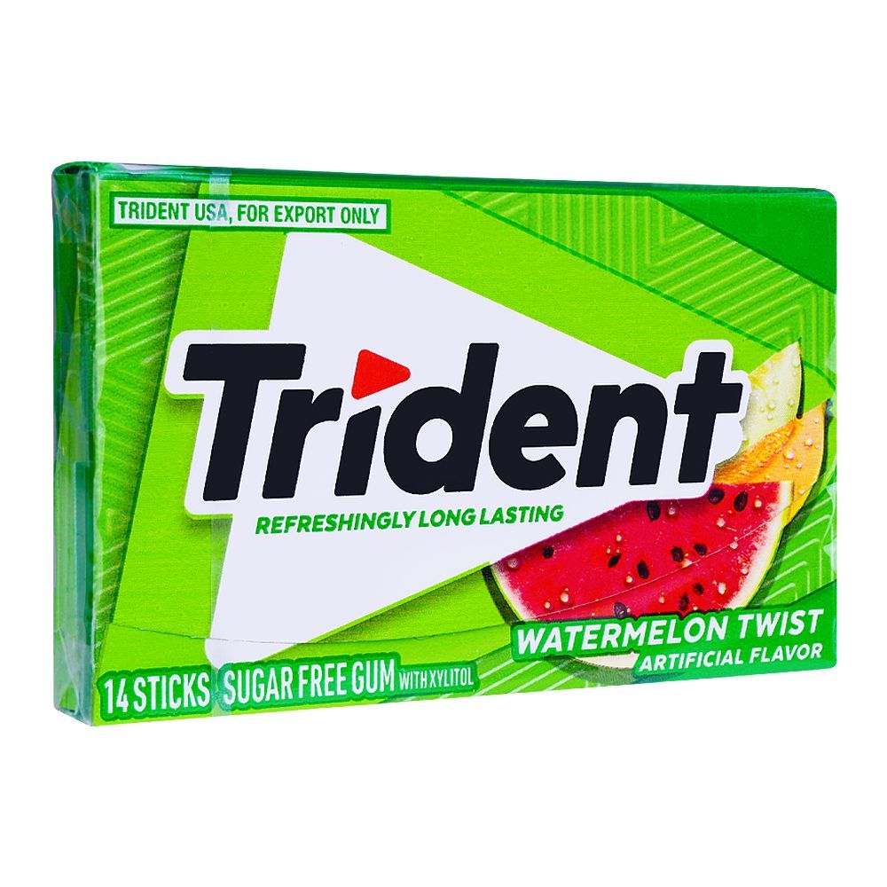 Trident Layers Sugar Free Gum (14-Pieces/Pack, 12ct/Box) (Watermelon T