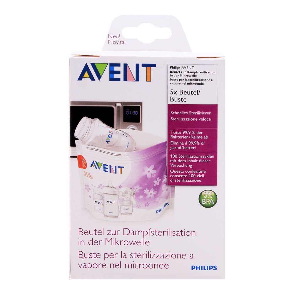 Purchase Avent Microwave Steam Steriliser Bags, Bags, SCF297/05