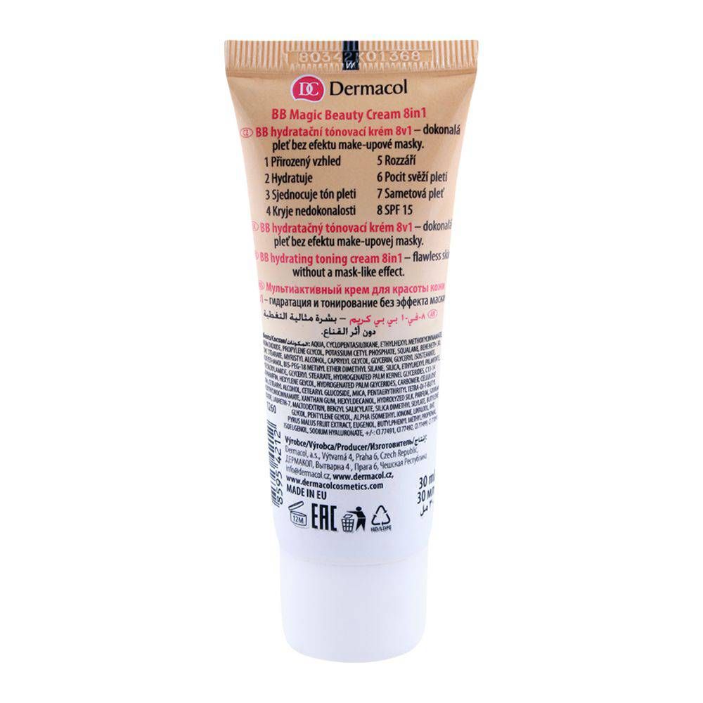 Dermacol BB Magic Beauty Cream – 30 Ml, Hypoallergen Und Tierversuchsfrei
