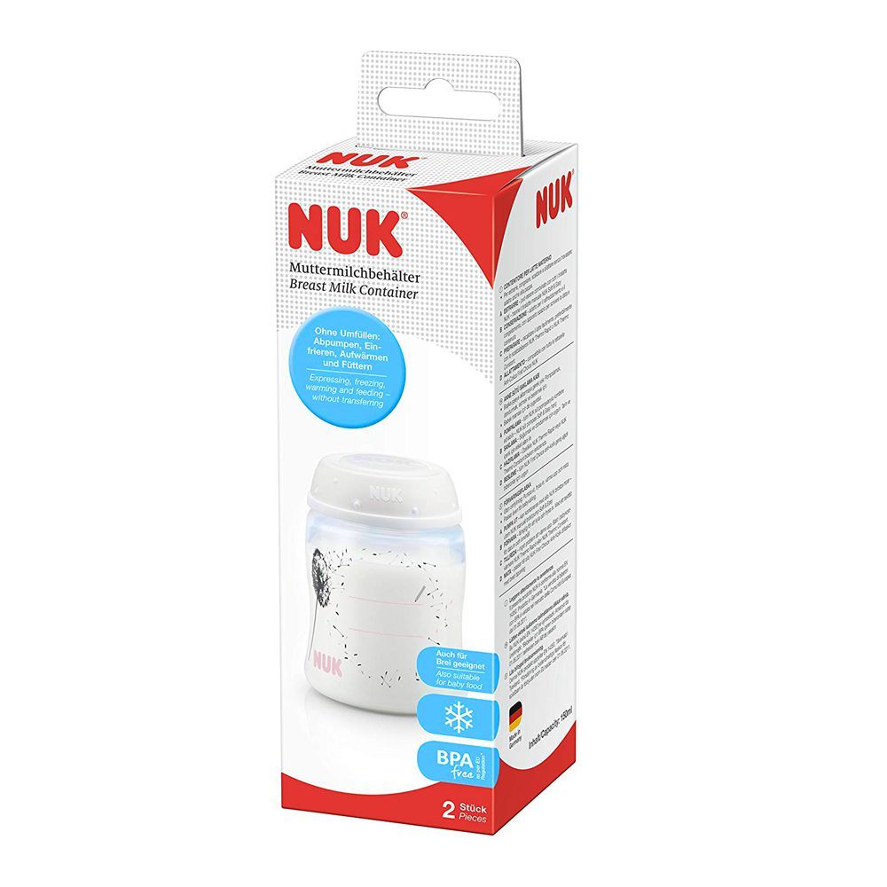 Purchase Nuk Breast Milk Container, Pieces, 10252098 Online at - Main Image
