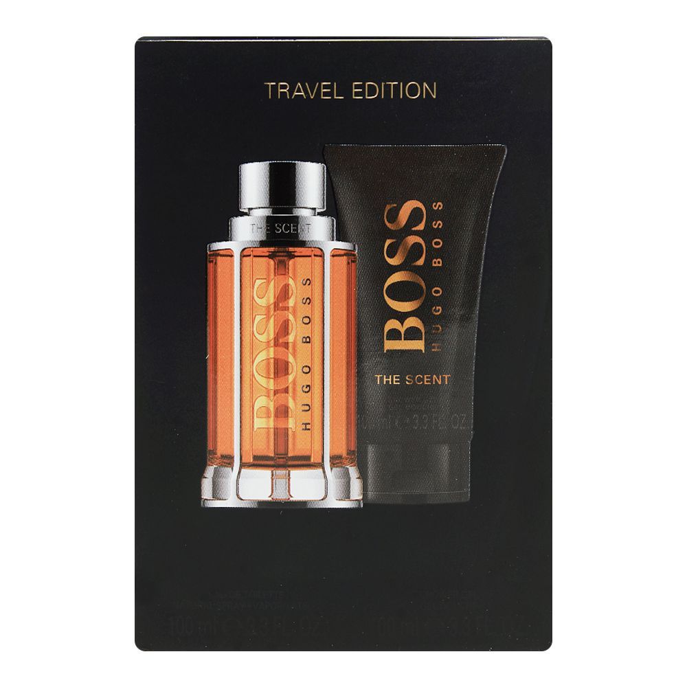 Order Hugo Boss The Scent Travel Edition Set Edt 100ml Shower