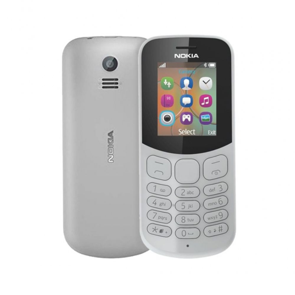 Purchase Nokia 130 Mobile Phone, TA1017 DS, Grey Online at Best Price