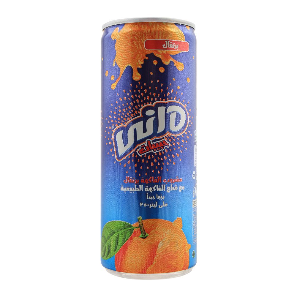 Buy Daani Float Orange Drink, With Fruit Pieces, Can, 250ml Online at ...