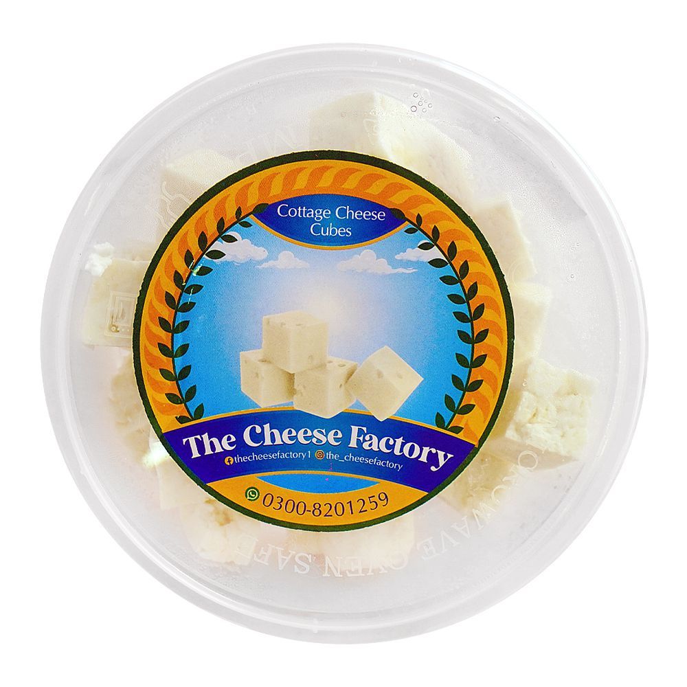 Naheed Factory The Cheese Factory Cottage Cheese Cubes, 1-Pack