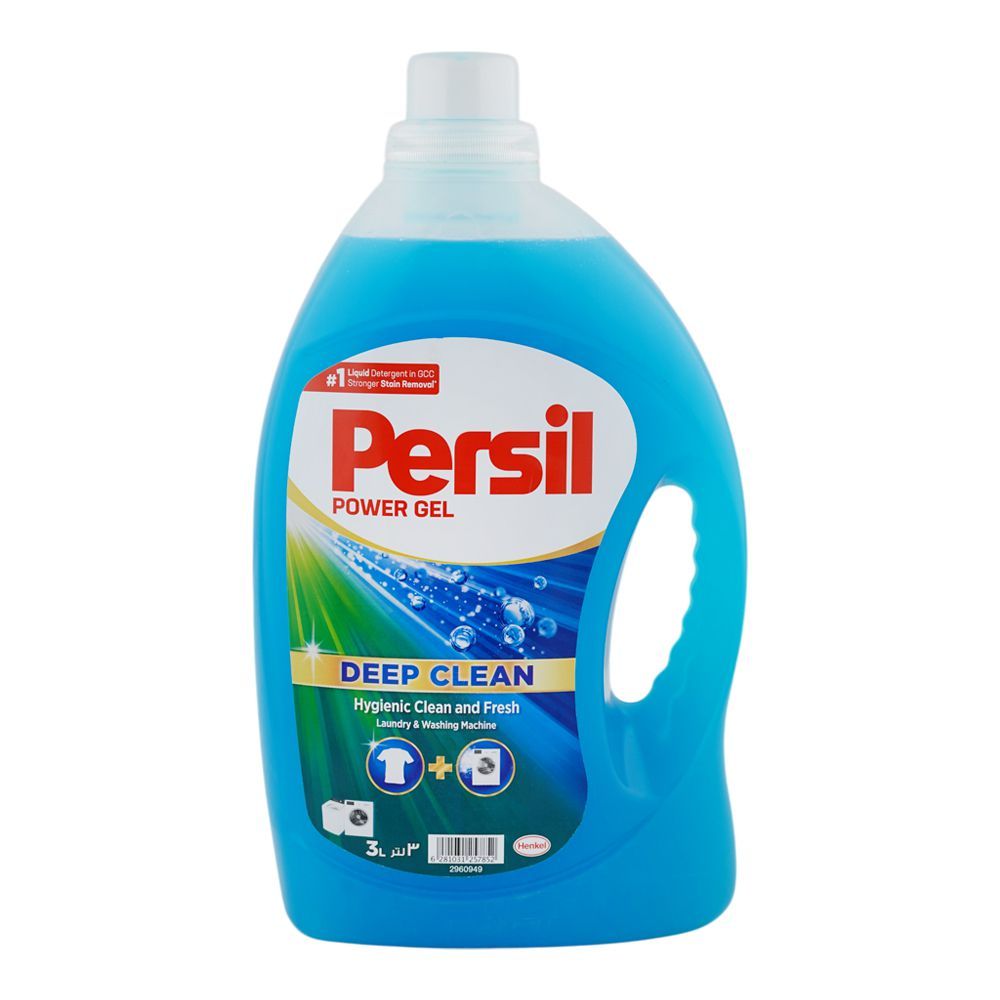 Persil Cleanber Persil Deep Clean Concentrated Power Gel Detergent, 3 Liters