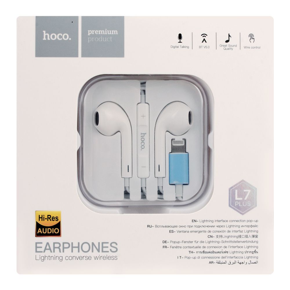 Order Hoco L7 Plus Original Series Lightning Converse Wireless