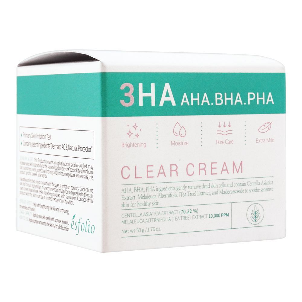 Purchase Esfolio 3HA AHA.BHA.PHA Clear Cream, 50ml Online at Best Price ...