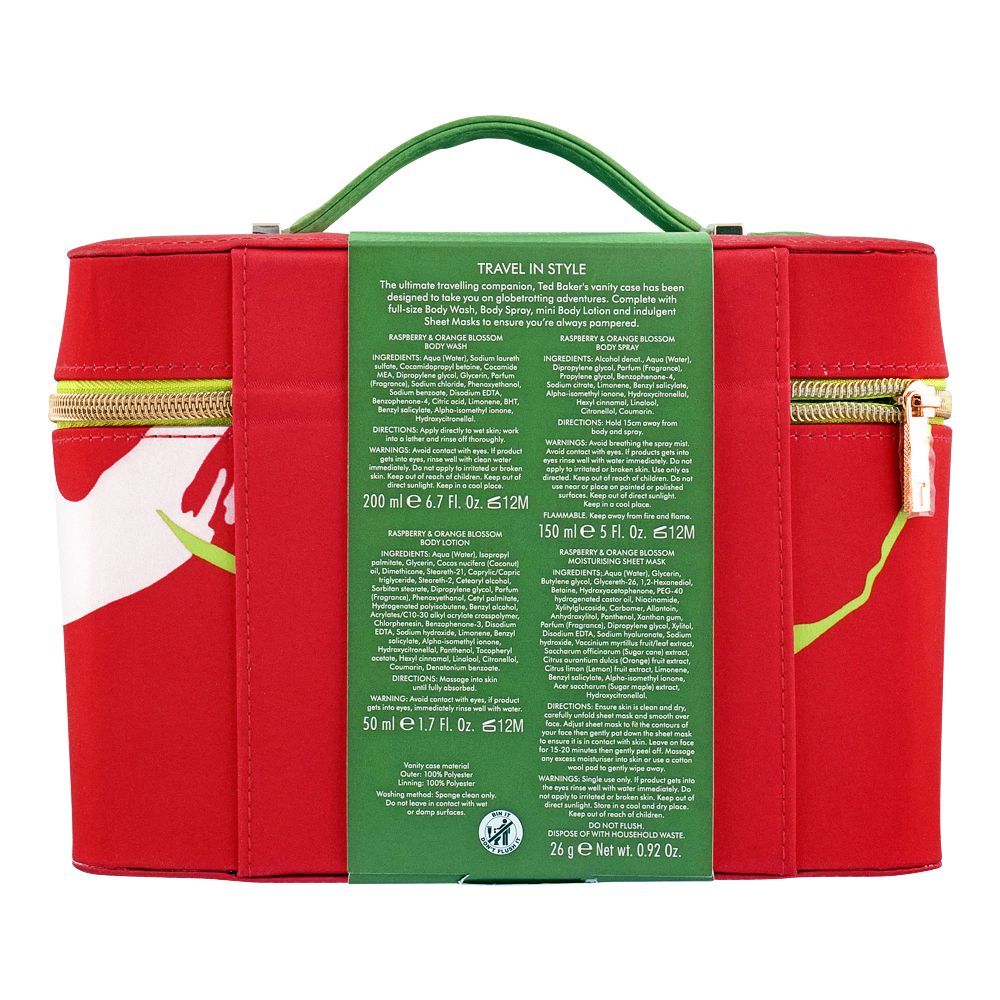 Buy Ted Baker Travel In Style Raspberry Orange Blossom Set Body