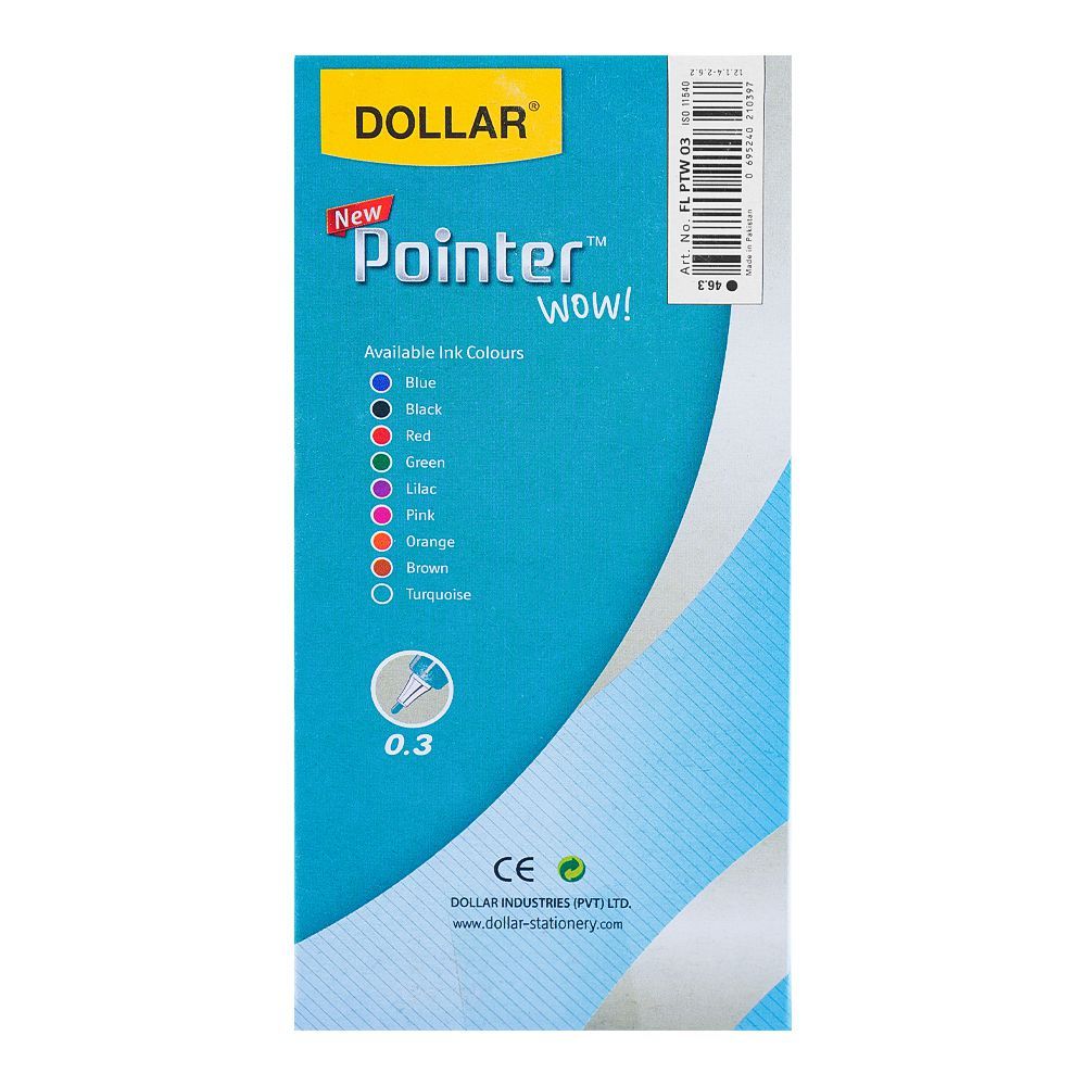 Purchase Dollar Fine Liner Pointer Wow! Metal Jacket F 0.3