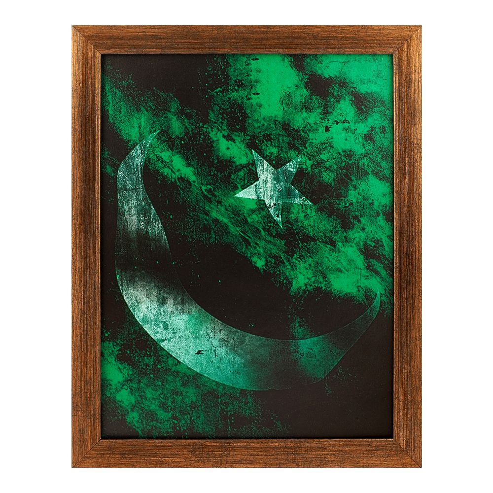 Order Creative Ease Pakistani Flag Wooden Border Frame, 10 x 13 Inches ...