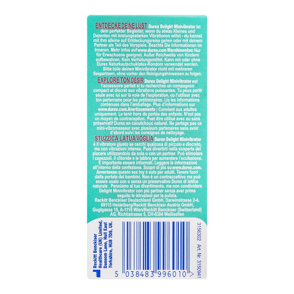 Buy Durex Delight Mini Vibrator Online at Special Price in Pakistan -  Naheed.pk