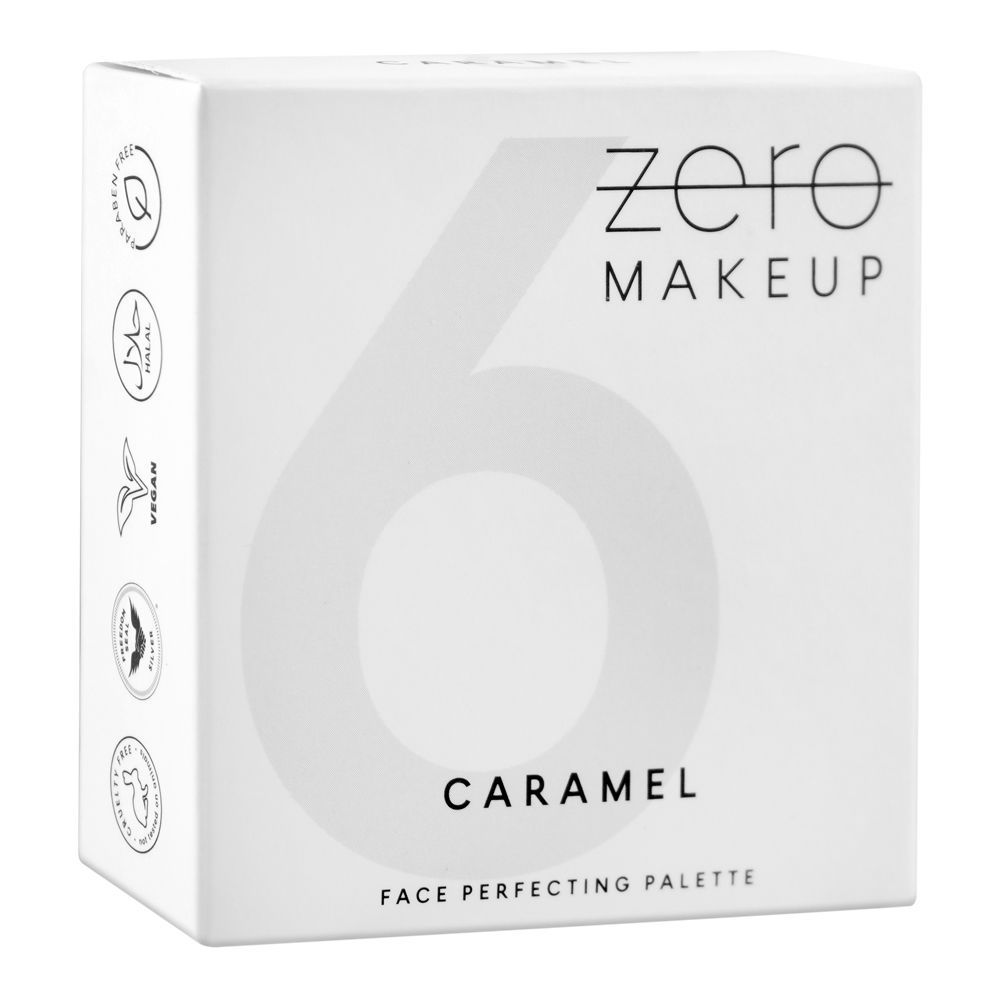Order Zero Makeup Face Perfecting Palette, 6 Caramel Online at Special ...