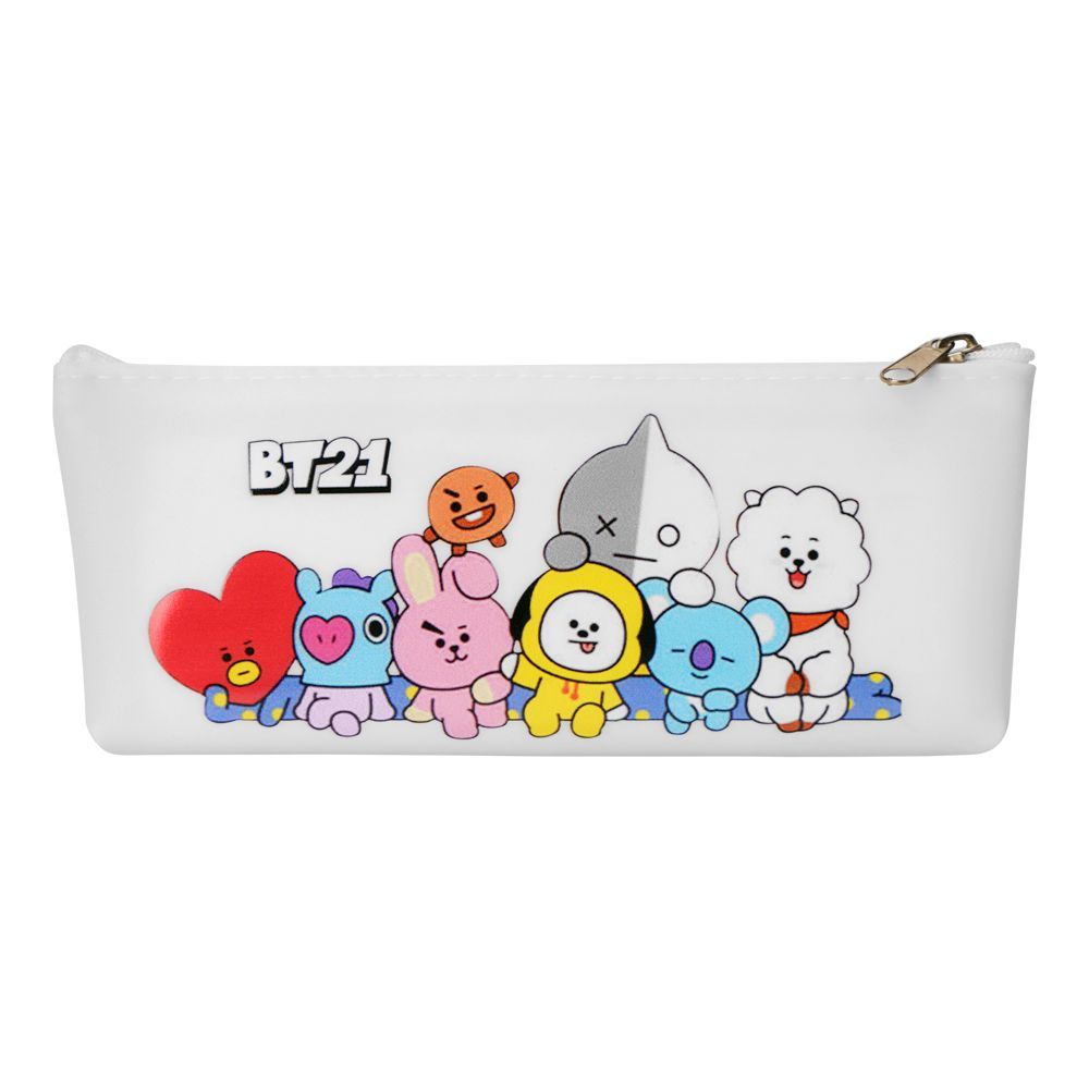 Purchase Pencil Pouch BT21, Off White, PP-039 Online at Best Price