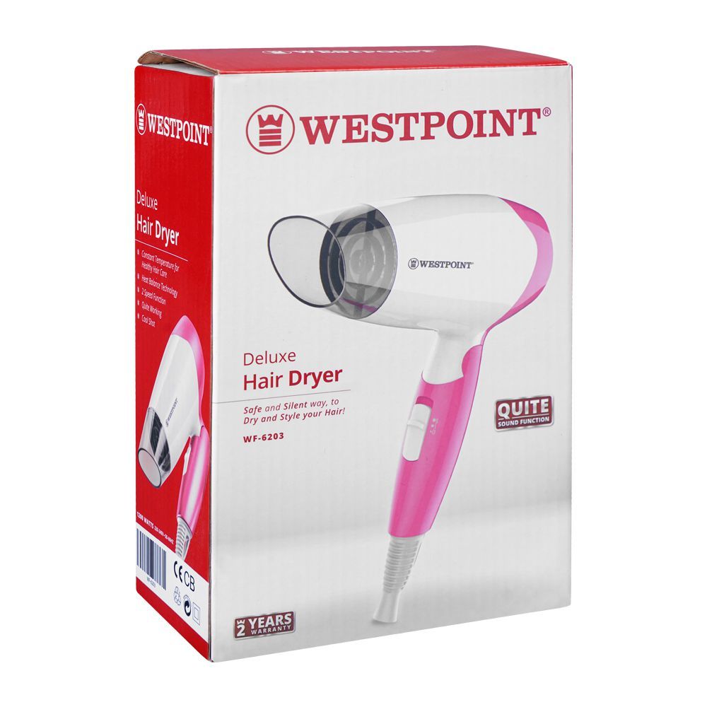 Order West Point Deluxe Hair Dryer, 1200W, WF-6203 Online at