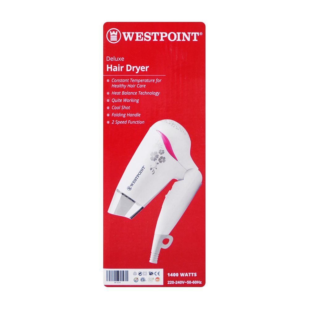 Order West Point Deluxe Hair Dryer, 1400W, WF-6259 Online at Best
