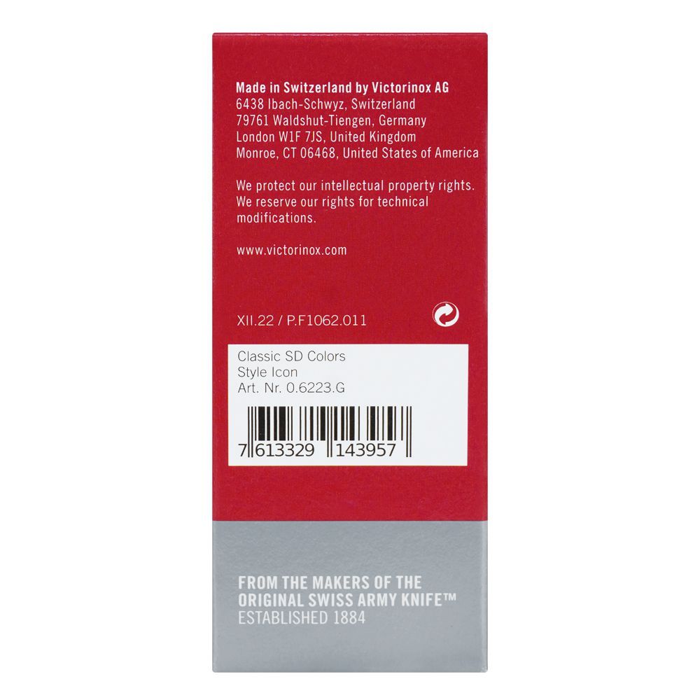 Order Victorinox Classic Colors SD Swiss Army Knife, 7 Functions, Style ...