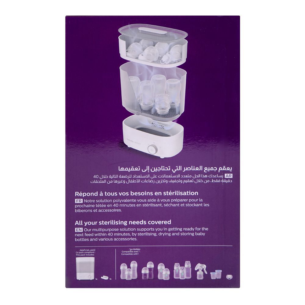 Avent Electric Steam Steriliser Descaler Boots Avent Premium Bottle