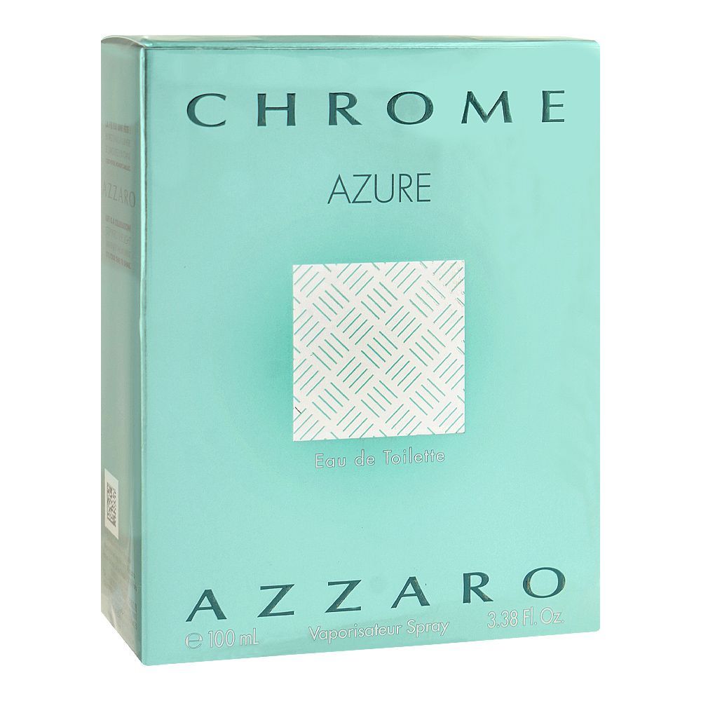 Azzaro Chrome Azure, Eau De Toilette, For Men, 100ml