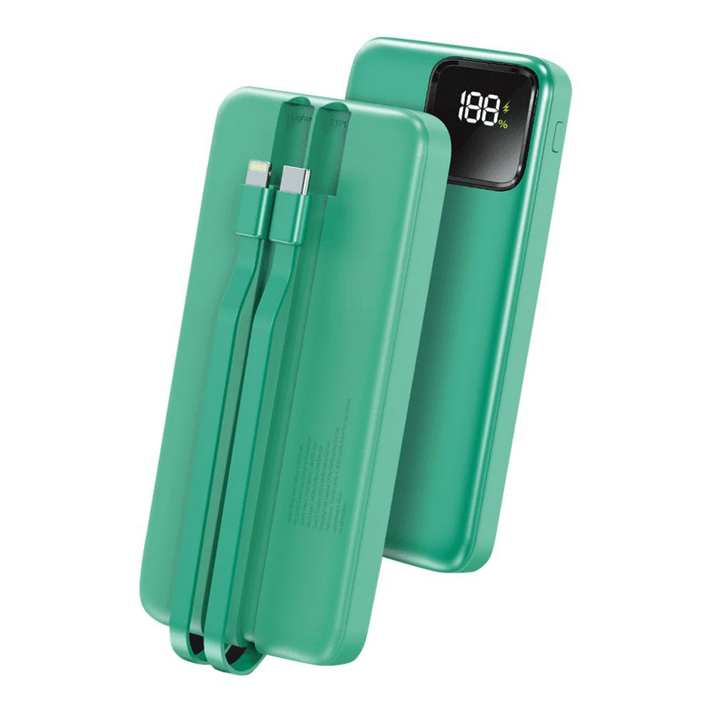 Audionic Benz Icon Power Bank, 10000mAh, 22.5W, Built-In USB-C ...