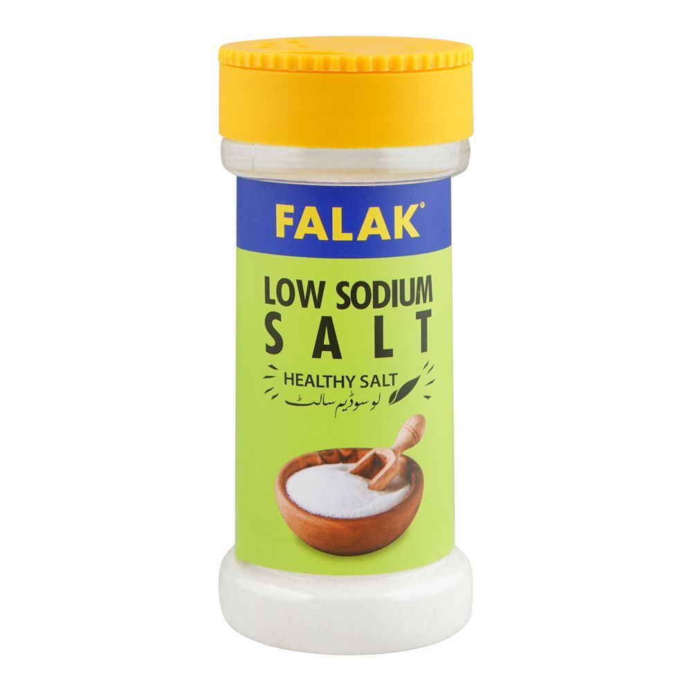 Falak Low Sodium Salt, 150g, Bottle