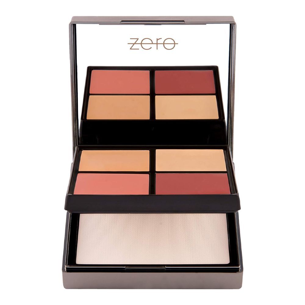 Buy Zero Makeup Face Perfecting Palette, Porcelain Online at Special ...