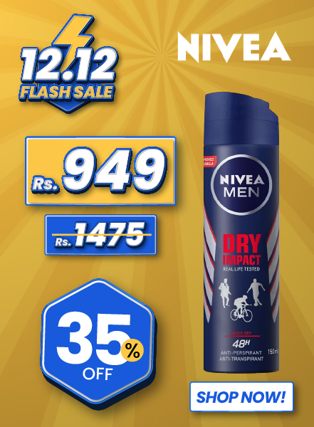 Nivea Men 48H Dry Impact Quick Dry Anti-Perspirant