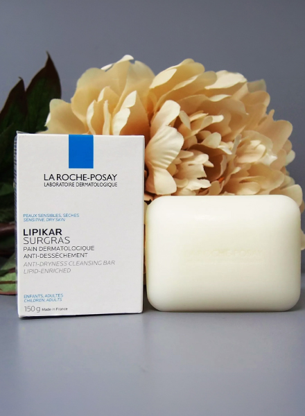 La Roche-Posay Lipikar Surgras Bar Soap, For Sensi