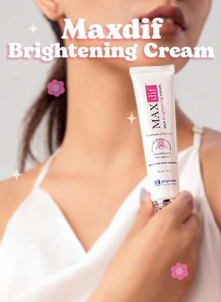 Jen Pharm Maxdif Skin Brightening Cream, 40g