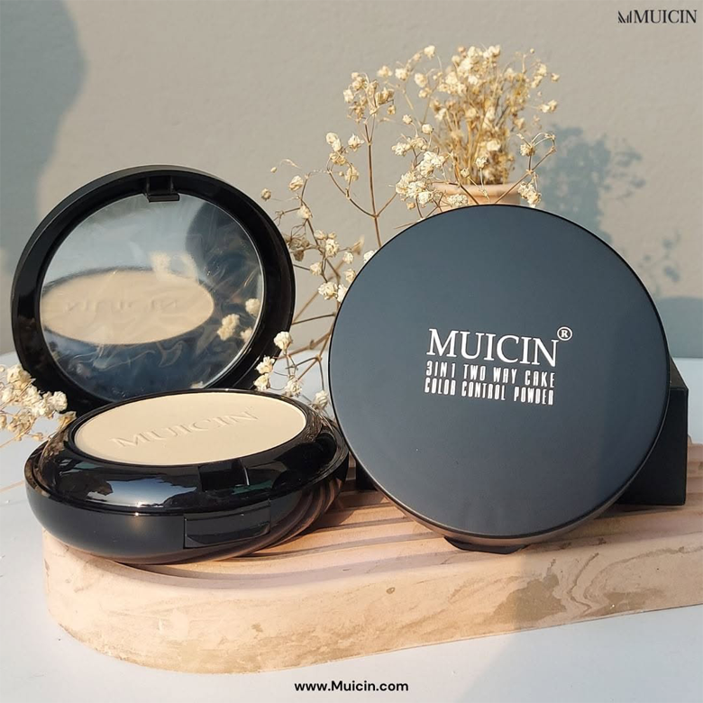 Muicin 3-In-1 Two Way Cake Color Control Compact F