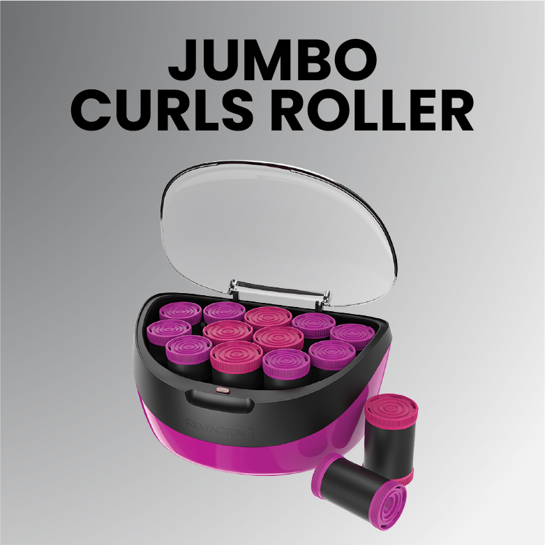 Remington Jumbo Curls Rollers, H5670