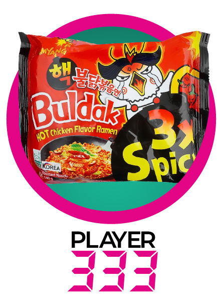 Samyang Buldak Hot Chicken Ramen Noodle, 3x Spicy,