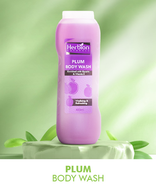 Herbion Naturals Vitalizing & Refreshing Plum Body