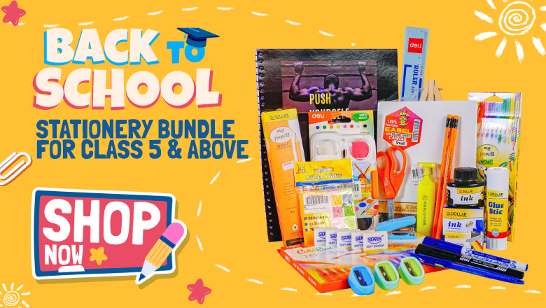 Back To School Supplies Essential Stationery Bundl