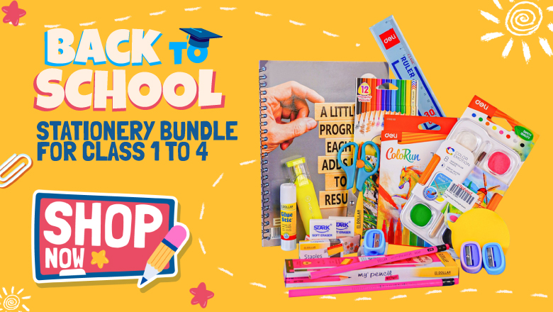 Back To School Supplies Essential Stationery Bundl