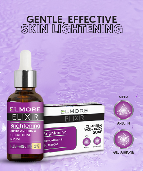 Elmore Elixir Brightening Alpha Arbutin & Glutathi