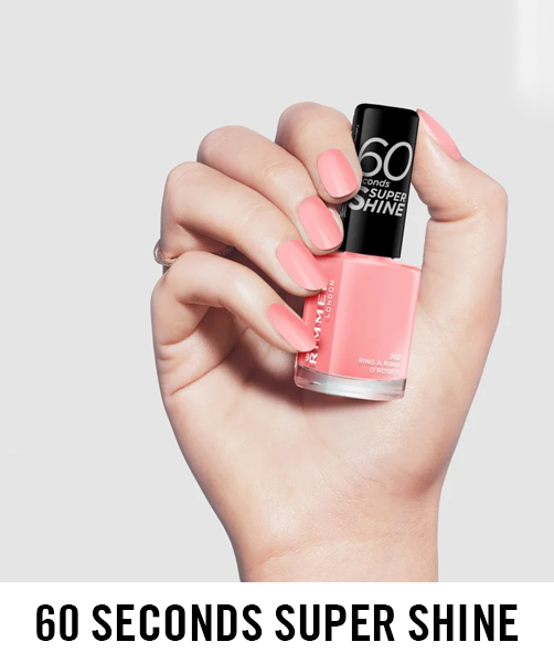 Rimmel 60 Second Super Shine Nail Polish, 454 Dais