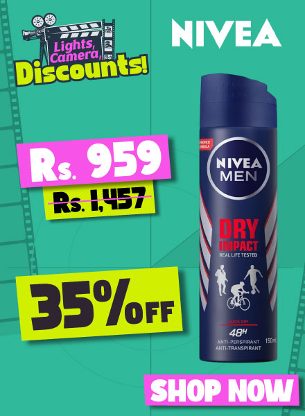 Nivea Men 48H Dry Impact Quick Dry Anti-Perspirant