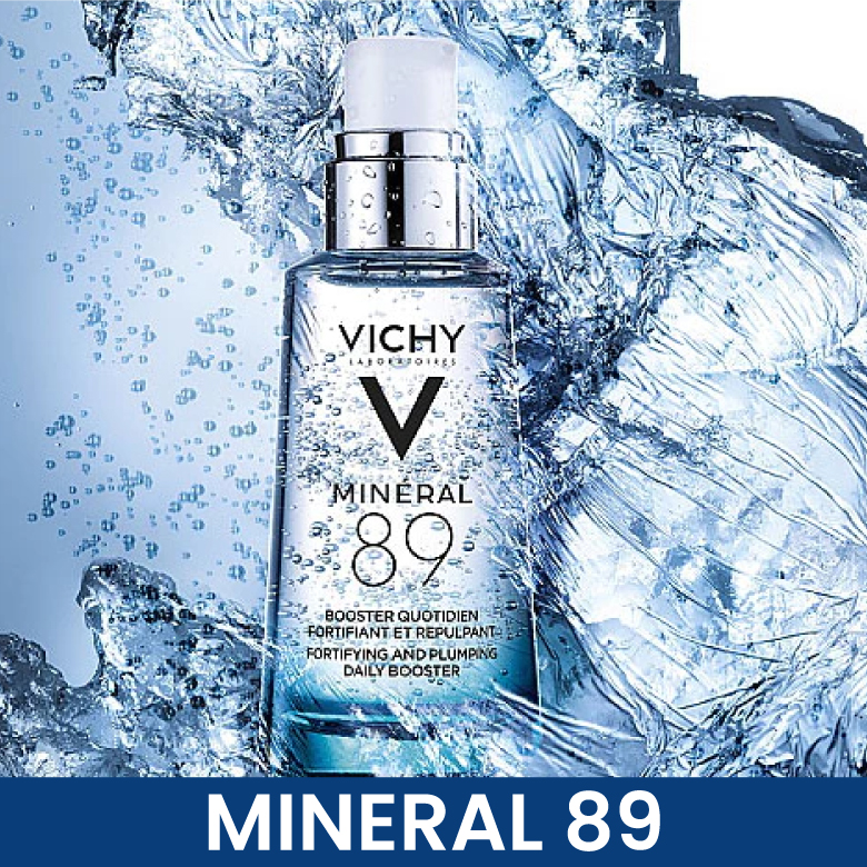 Vichy Mineral 89 Hyaluronic Acid Serum, For All Sk