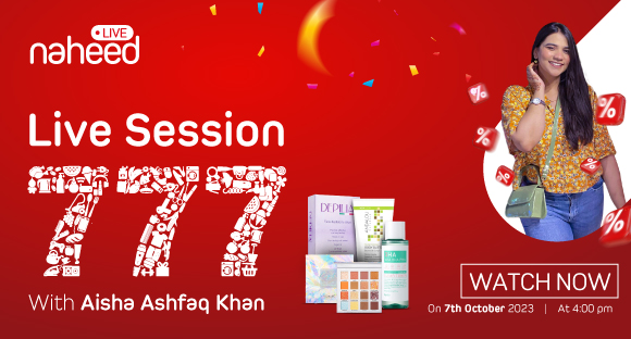 Live Session - Naheed 777 with Aisha Ashfaq Khan